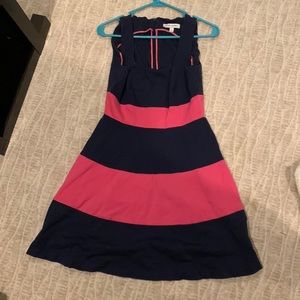 Banana Republic Pink & Purple dress size 6